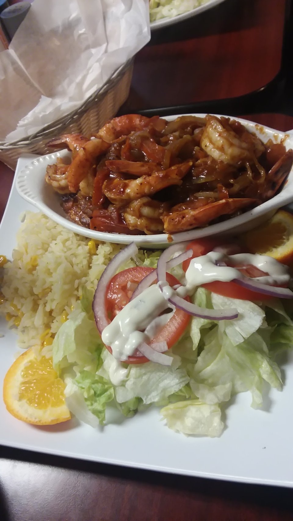 Camarones a La Diabla